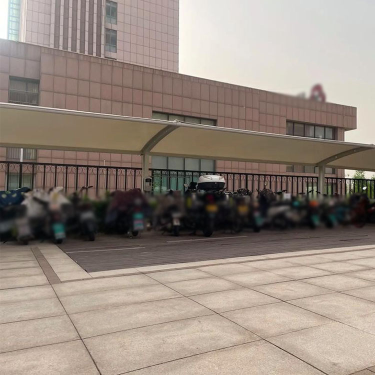 河北区膜结构电动车棚