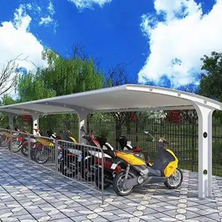 河北区膜结构电动车棚